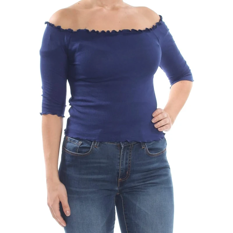 Off-the-shoulder tee Hippie Rose Women's clothing